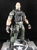 Gi Joe Retaliation Style Roadblock Aka the Rock (G.I. Joe) Custom Action Figure