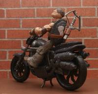 TMNT Daryl Dixon with Motorcycle (Teenage Mutant Ninja Turtles) Custom Action Figure