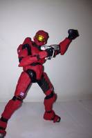 Halo 3 Mark VI Red (Halo) Custom Action Figure