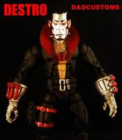 Cobra Destro 2.0 Weapons & Supplies Arms Dealer (G.I. Joe) Custom Action Figure