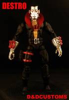 Cobra Destro 2.0 Weapons & Supplies Arms Dealer (G.I. Joe) Custom Action Figure