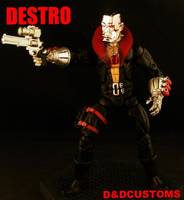 Cobra Destro 2.0 Weapons & Supplies Arms Dealer (G.I. Joe) Custom Action Figure