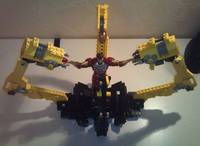 Lego Marvel Legends Iron Man Suit up Gantry (Lego) Custom Diorama / Playset