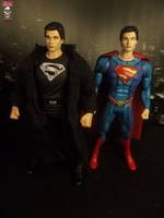 Smallville-the Metropolis "Blur"-Superman (DC Universe) Custom Action Figure