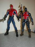 Captain Britain (DC Universe) Custom Action Figure