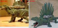 Turok Dinosaur Hunter Dimetrodon (Weaponised) (Turok) Custom Miniature / Figurine