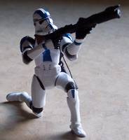 Blue Clone Trooper - Episode III (Star Wars) Custom Action Figure