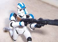 Blue Clone Trooper - Episode III (Star Wars) Custom Action Figure
