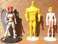 Shayera Hol, 'gold' Amazo, & Galetea (Justice League Unlimited) Custom Action Figure