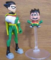Nosyarg Kcid aka Larry & 'Fractured Arm' Robin (Teen Titans) Custom Action Figure