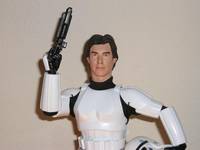 Han Solo in Stormtrooper Outfit (Star Wars) Custom Action Figure