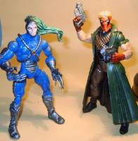 Grifter and Warblade (Wildcats) (Legendary Comic Book Heroes) Custom Action Figure