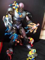 Professor X & X-Men (Superhero Showdown) Custom Action Figure