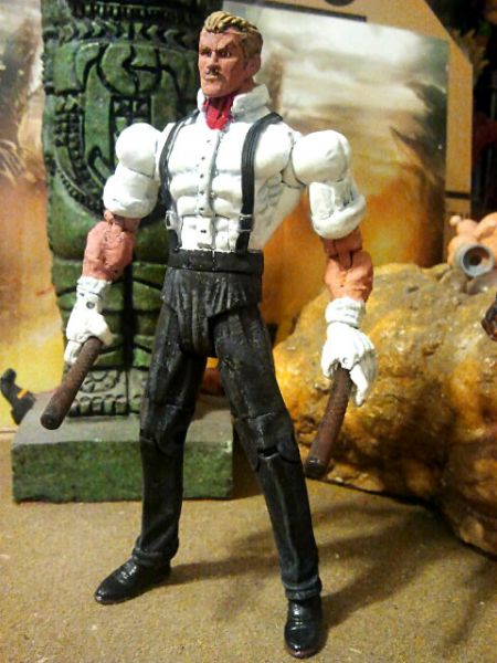 Eagle Street Fighter Custom Action Figure Eagle Street Fighter Custom Action Figure