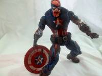 Marvel Zombies Captain America (Marvel Legends) Custom Action Figure
