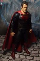 Man of Steel Superman Repaint (Movie Masters) Custom Action Figure