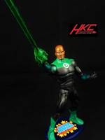 John Stewart Green Lantern V 2.0 (JLU Style) (DC Universe) Custom Action Figure