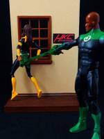 John Stewart Green Lantern V 2.0 (JLU Style) (DC Universe) Custom Action Figure
