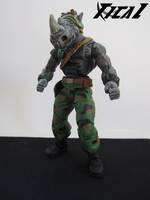 Rocksteady (Teenage Mutant Ninja Turtles) Custom Action Figure