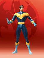 Knightfall Nightwing (DC Infinite Heroes) Custom Action Figure
