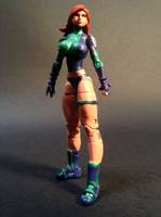 Caitlin Fairchild (V2) (DC Infinite Heroes) Custom Action Figure