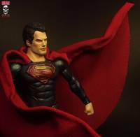 Man of Steel Version 2, Cloth Cape (Movie Masters) Custom Action Figure