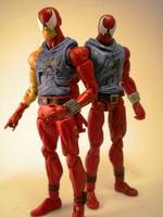 Battle Damaged Scarlet Spider (Marvel Legends) Custom Action Figure