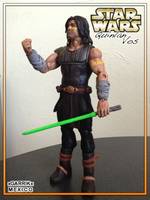 Jedi Master Quinlan Vos (Star Wars) Custom Action Figure