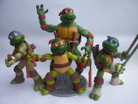 TMNT Classic Toon Style Heads (Teenage Mutant Ninja Turtles) Custom Action Figure