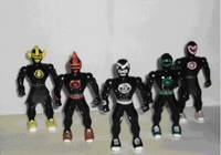 Mini Emo Rangers (Power Rangers) Custom Action Figure