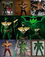 The Emerald Knight (Amalgam) Custom Action Figure