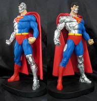 DC Superman Cyborg Statue (DC Universe) Custom Statue / Bust
