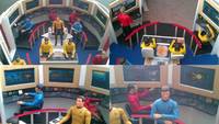 Start Trek the Original Series Bridge (Star Trek) Custom Diorama / Playset