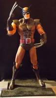 Wolverine (Brown Costume) (X-Men) Custom Action Figure