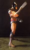 Wolverine (Brown Costume) (X-Men) Custom Action Figure