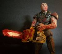 Doom 3 Marine (Chainsaw) (Doom) Custom Action Figure