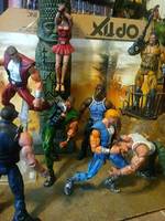 Double Dragon Black Warriors Boss Machine Gun Willy (Double Dragon) Custom Action Figure
