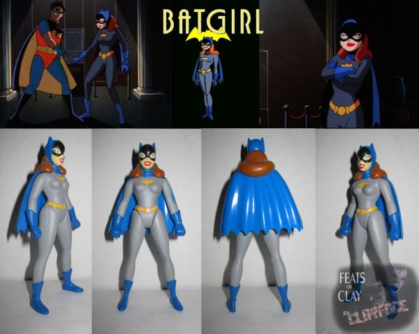 BTAS Batgirl (Batman Animated) Custom Action Figure