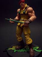 Alpha Rolento (Street Fighter) Custom Action Figure