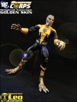 Golden Skin (Sinestro Corps Original Concept) (DC Universe) Custom Action Figure