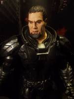 General Zod Armored-Man of Steel (Movie Masters) Custom Action Figure