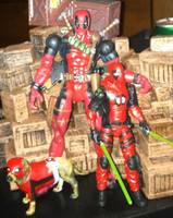 Kid Deadpool and Dogpool (Marvel Legends) Custom Action Figure