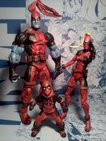 Championpool, Lady Deadpool, and Kidpool (Marvel Legends) Custom Action Figure