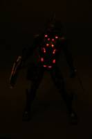 Light up Black Manta (DC Universe) Custom Action Figure