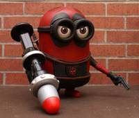 Deadpool Minion (Despicable Me) Custom Action Figure