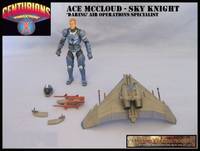 Ace Mccloud - Air Operations Specialist (Centurions) Custom Action Figure