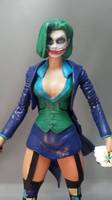 Jokette - Female Joker (Batman) Custom Action Figure
