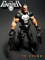 Olivetti Punisher Alternate Head (Marvel Legends) Custom Action Figure