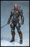 Deathstroke Arkham Origins (Marvel Legends) Custom Action Figure