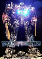 18" 'Heroes Last Stand' Optimus Prime (Transformers - Revenge of the Fallen) Custom Statue / Bust